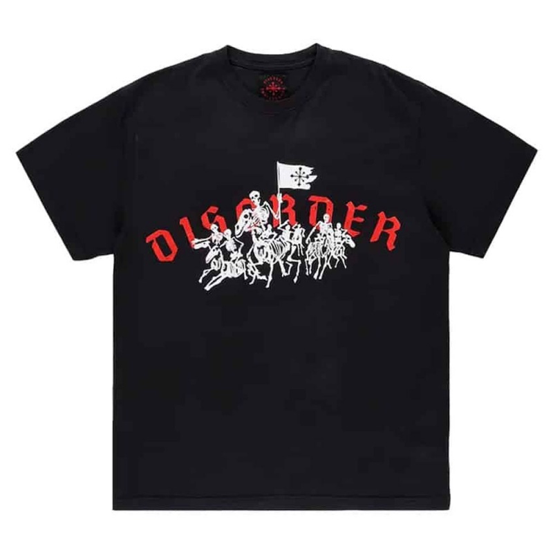 Camiseta Disorder Hell Riders Preto