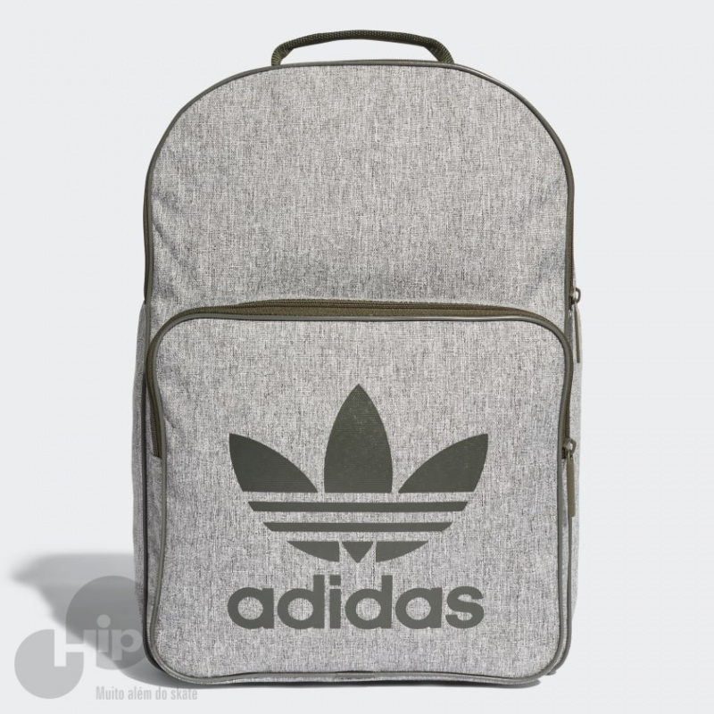 Mochila Adidas Cd6058 Cinza Claro