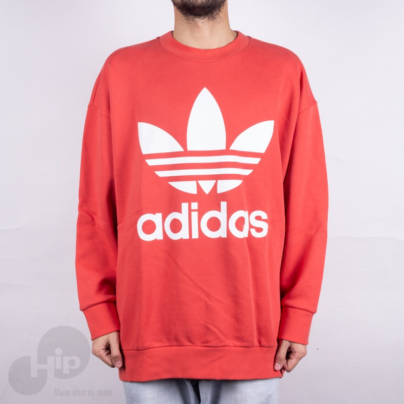 moletom adidas laranja