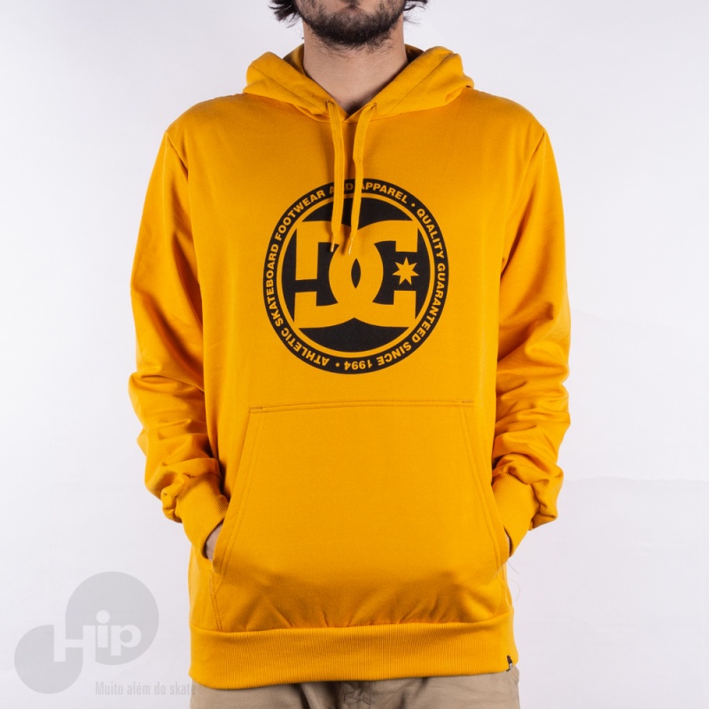 Moletom Dc Shoes Circle Back Amarelo