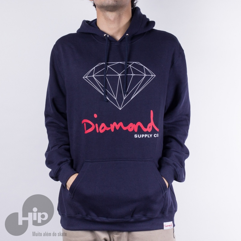 moletom diamond azul