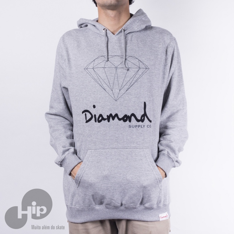 moletom diamond cinza