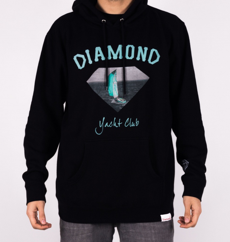 Moletom Diamond Og Yacht Club Preto