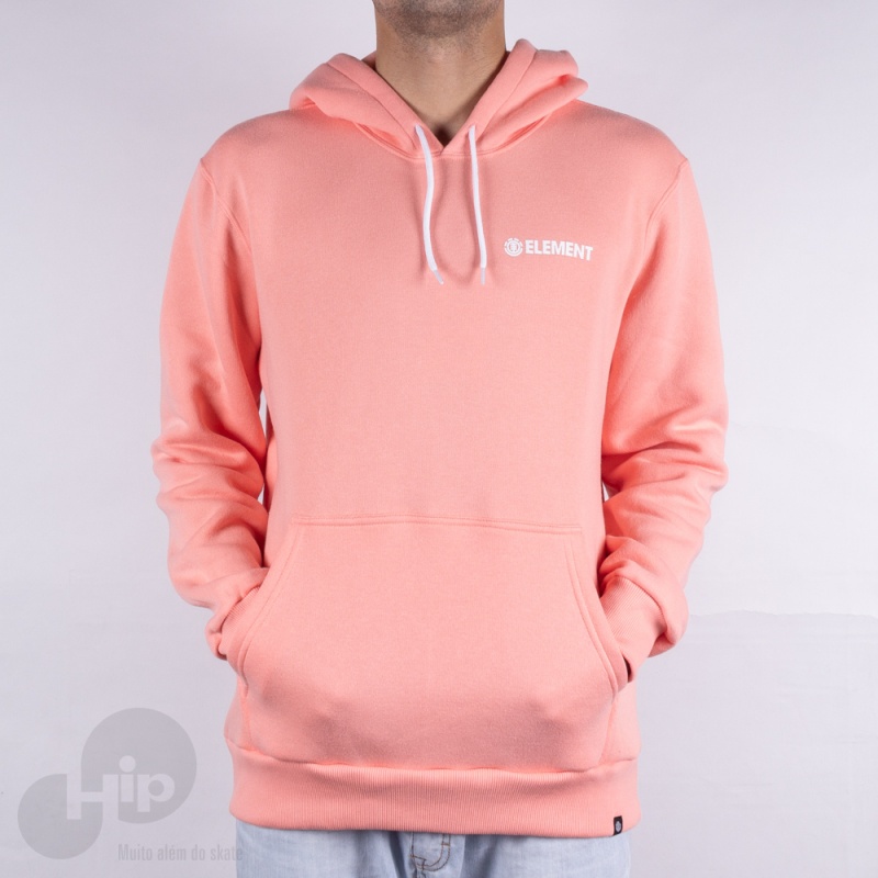 moletom element rosa masculino