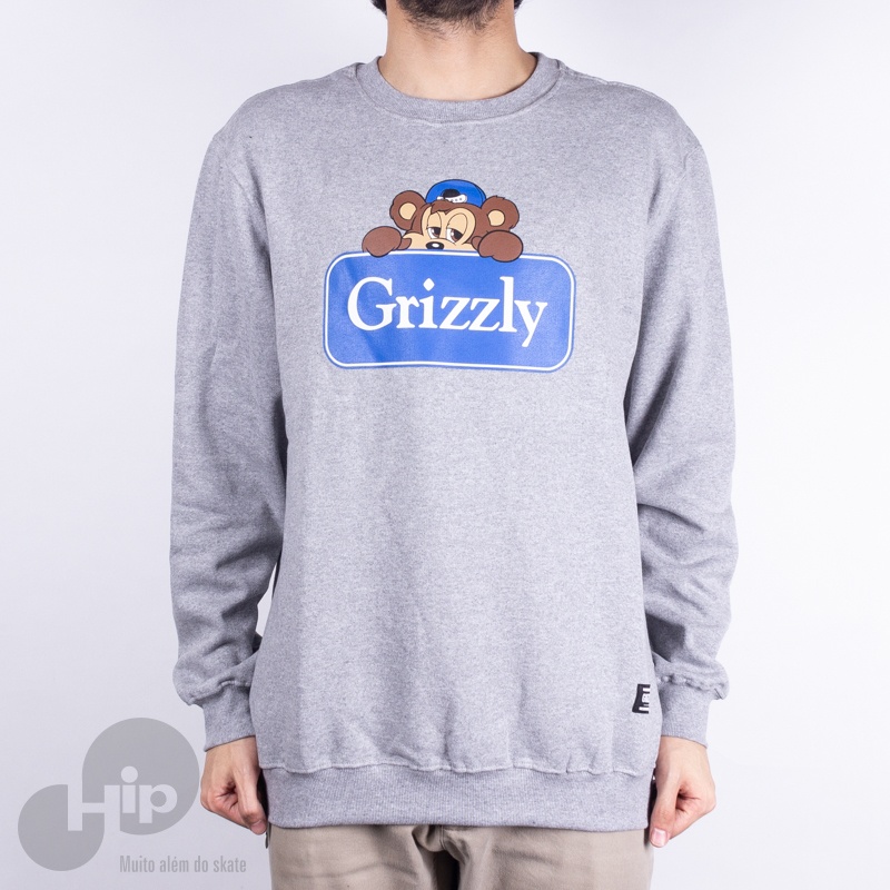 grizzly bear moletom com capuz