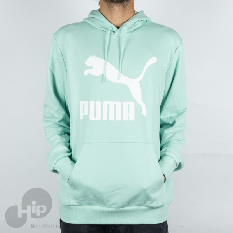 Moletom Puma Classic Logo Verde