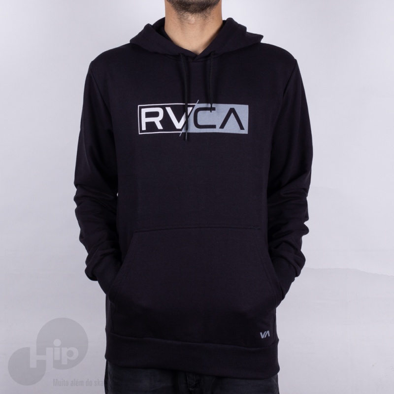 Moletom Rvca Lateral Big Rvca Preto