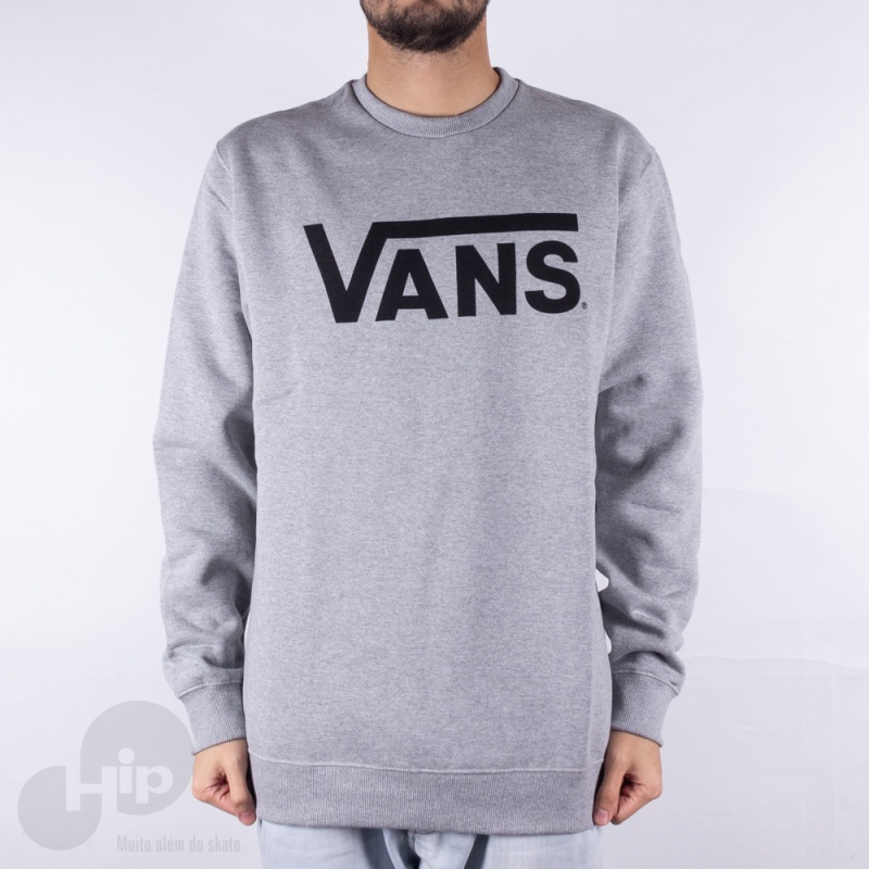 casaco vans cinza