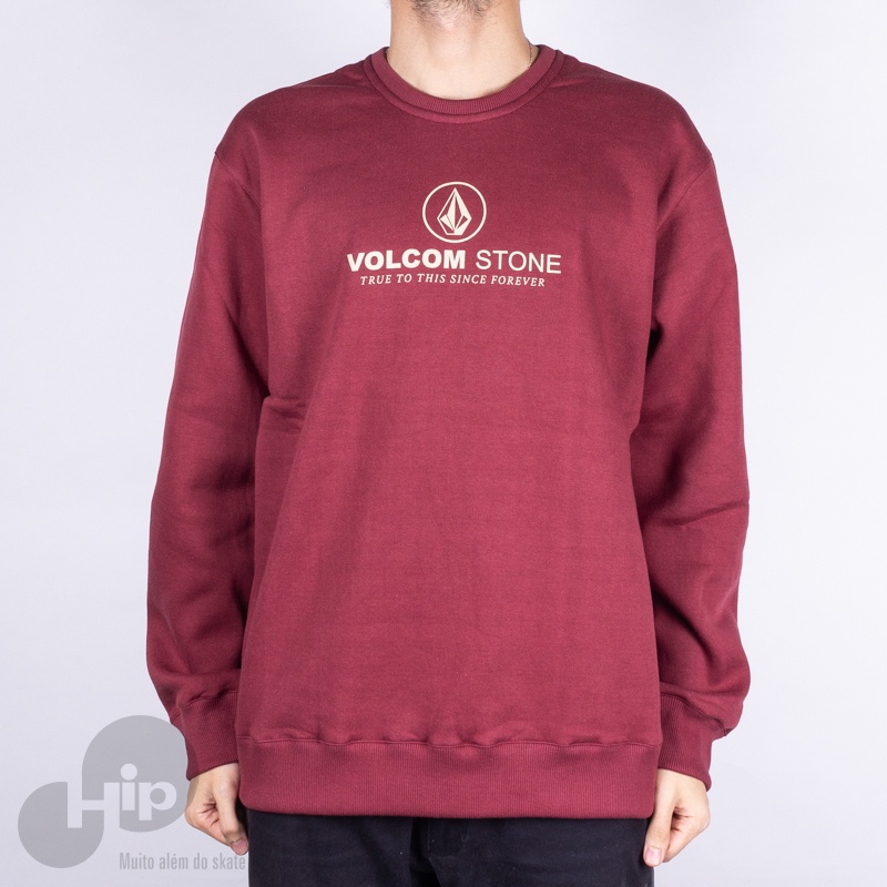 Moletom Volcom Simple Vinho