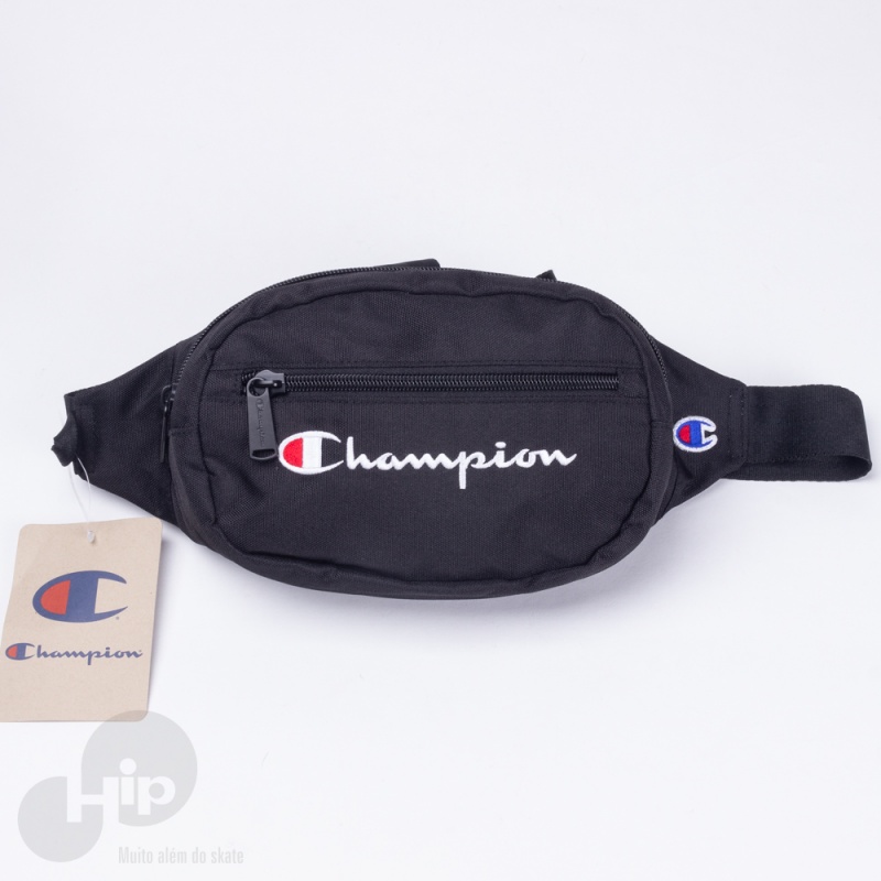 Pochete Champion Frequency Sling Waist Preta