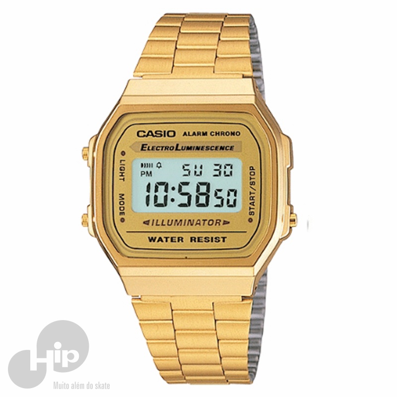 Relgio Casio A168Wg-9Wdf Dourado