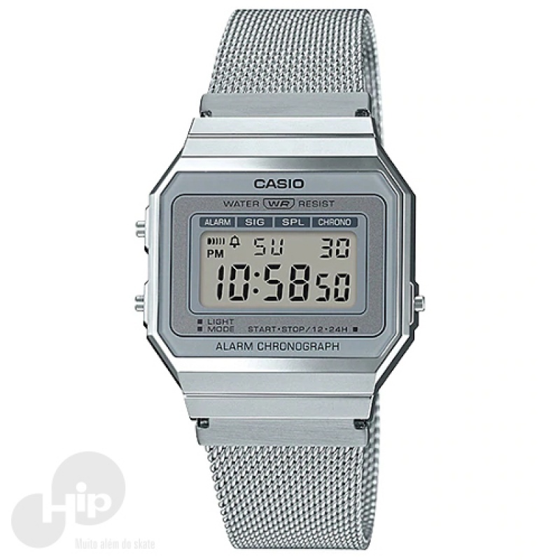 Relgio Casio A700Wm-7Adf Prata