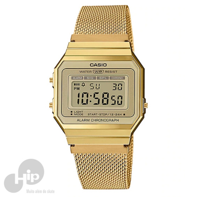 Relgio Casio A700Wmg-9Adf Dourado