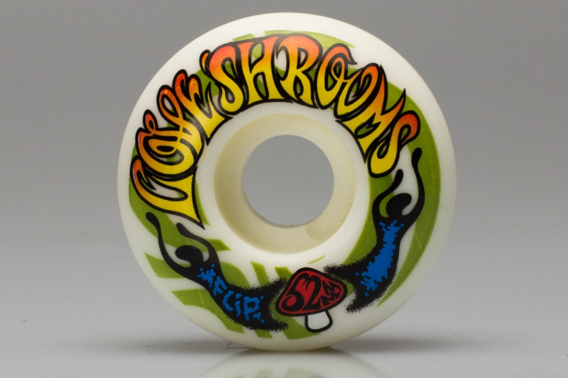 Roda Flip 52mm 99a Love Shroom Branca