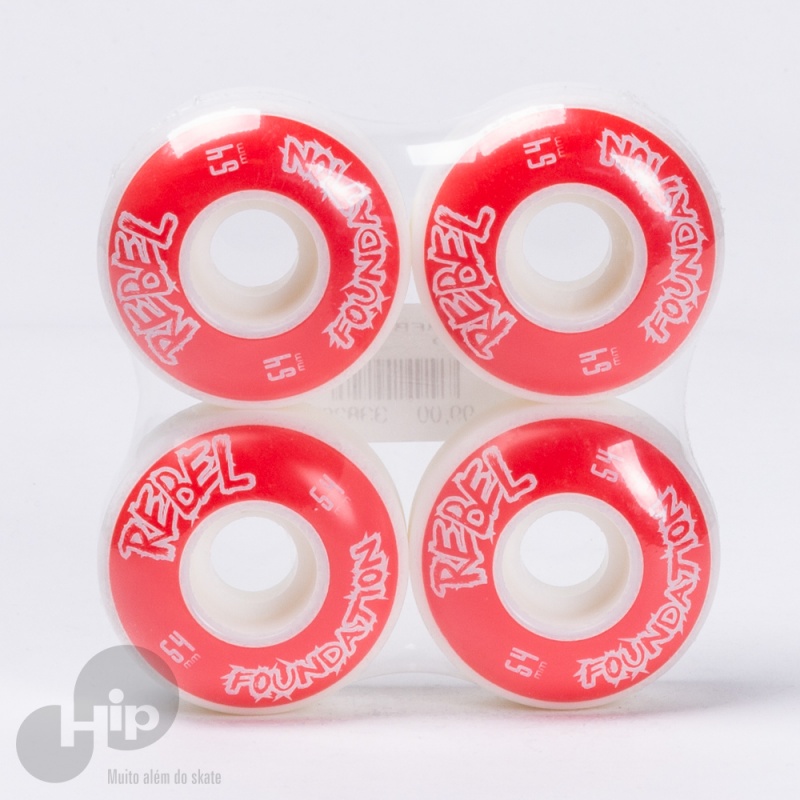 Roda Rebel 54Mm Branca