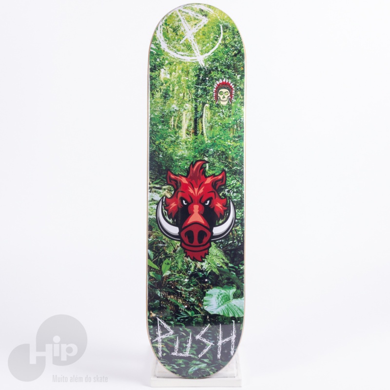 Shape Push 8.0 Marfim Skuul Indian Hunting Verde