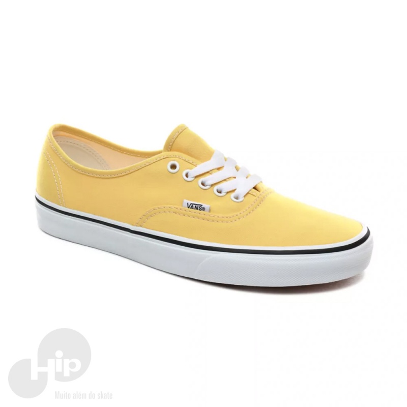 tenis vans authentic amarelo