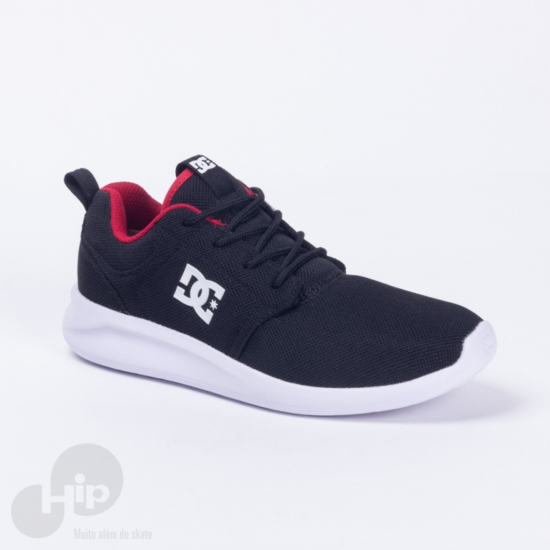 Tnis Dc Shoes Midway Preto