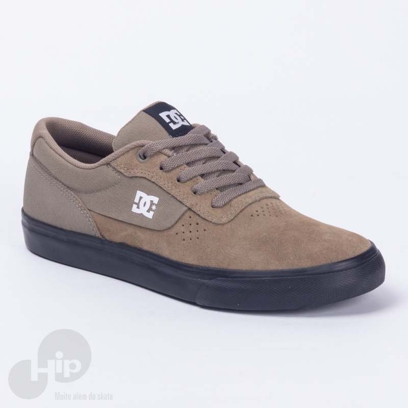 Tnis Dc Shoes Switch Tau Bege