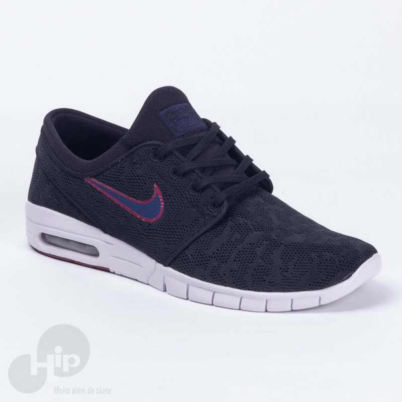 tenis nike stefan janoski max preto