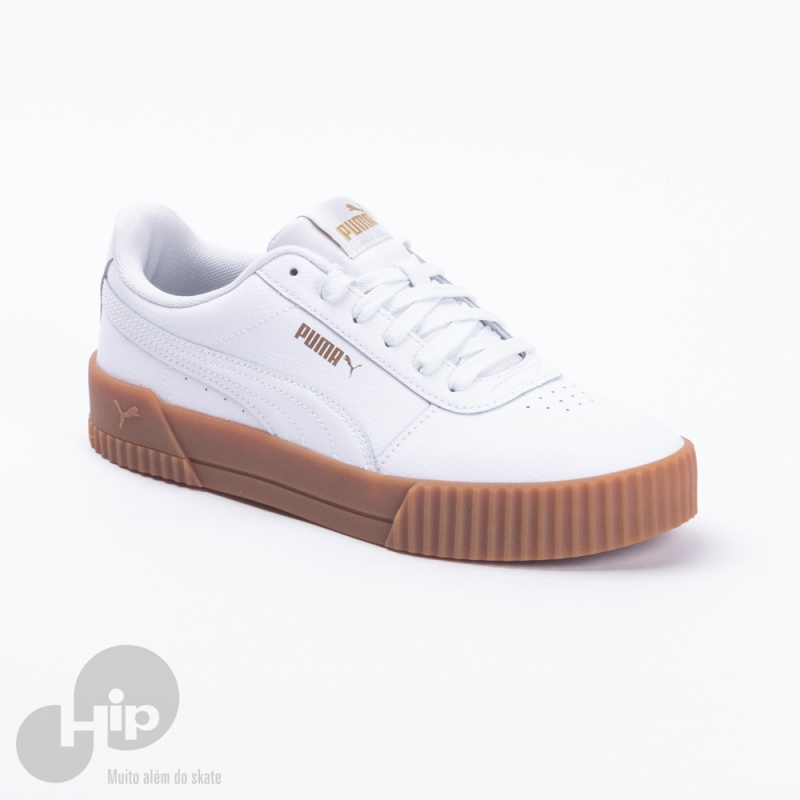 puma carina branco