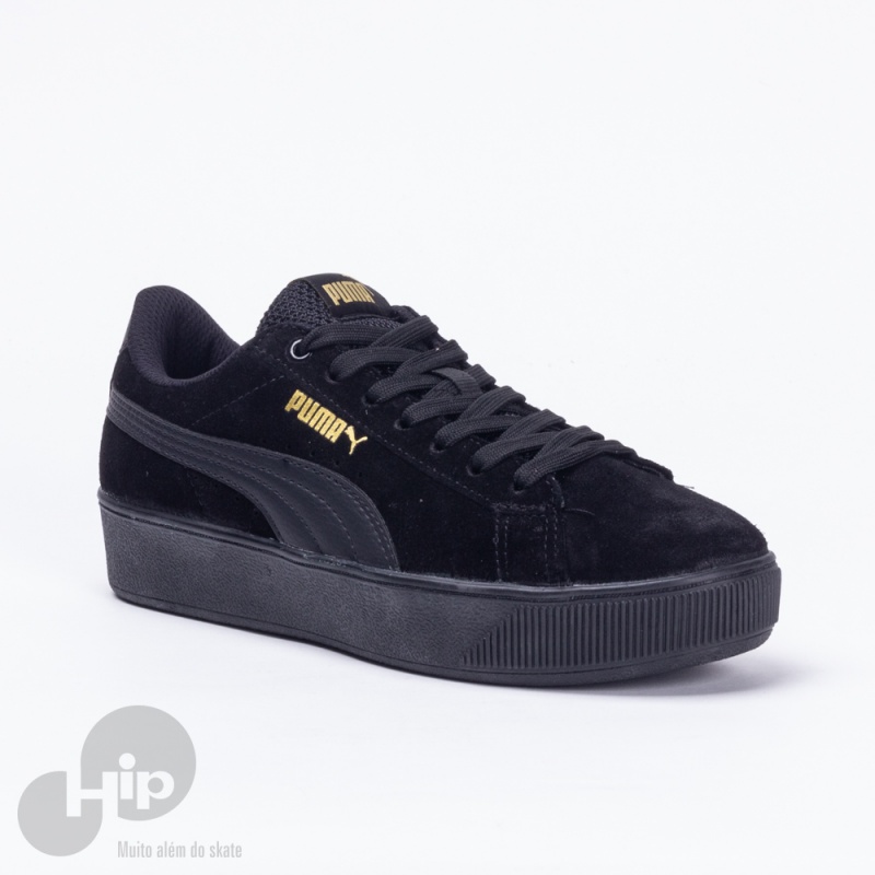 tênis puma vikky platform v bdp preto