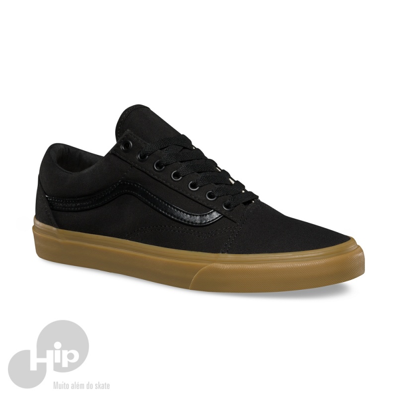 Tenis vans old skool todo preto clearance