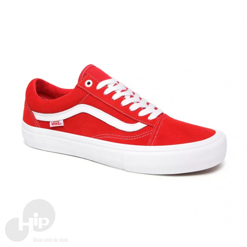 tenis old skool vermelho