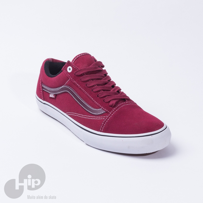 vans vermelho e azul