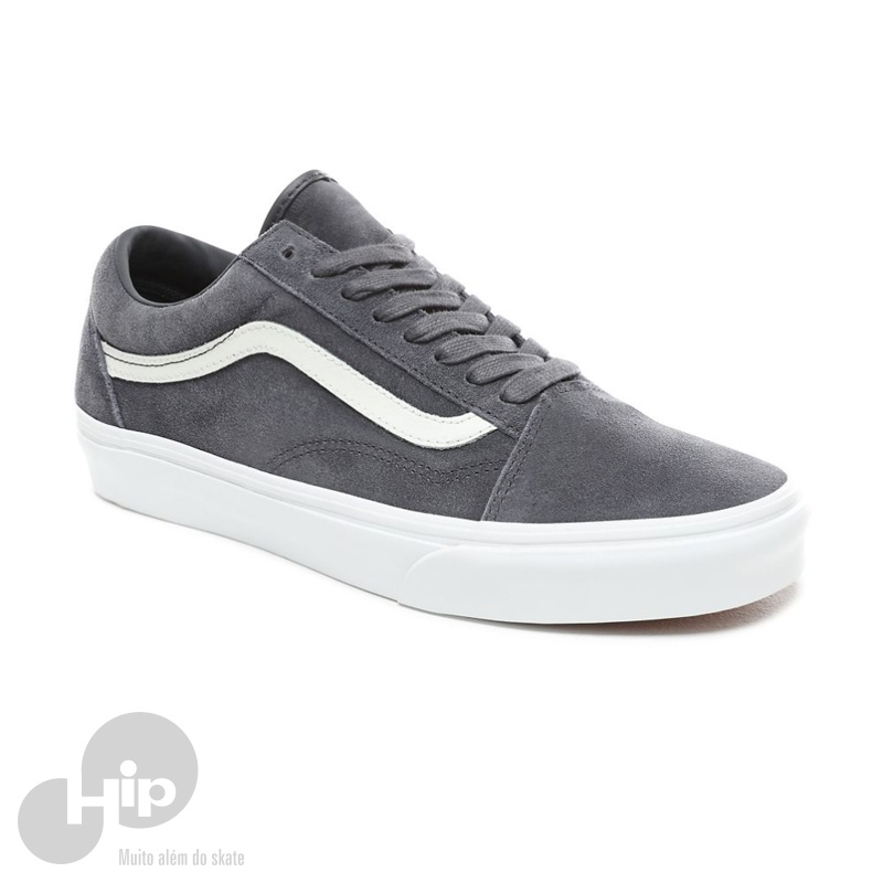 old school vans cinza