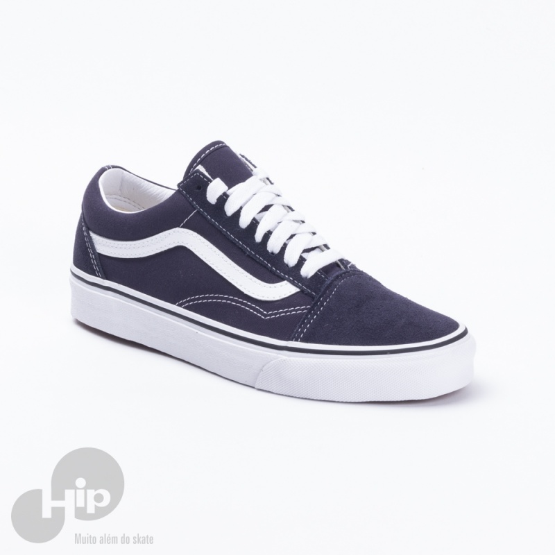 Tênis Vans Old Skool V7E Azul Escuro - Loja HIP