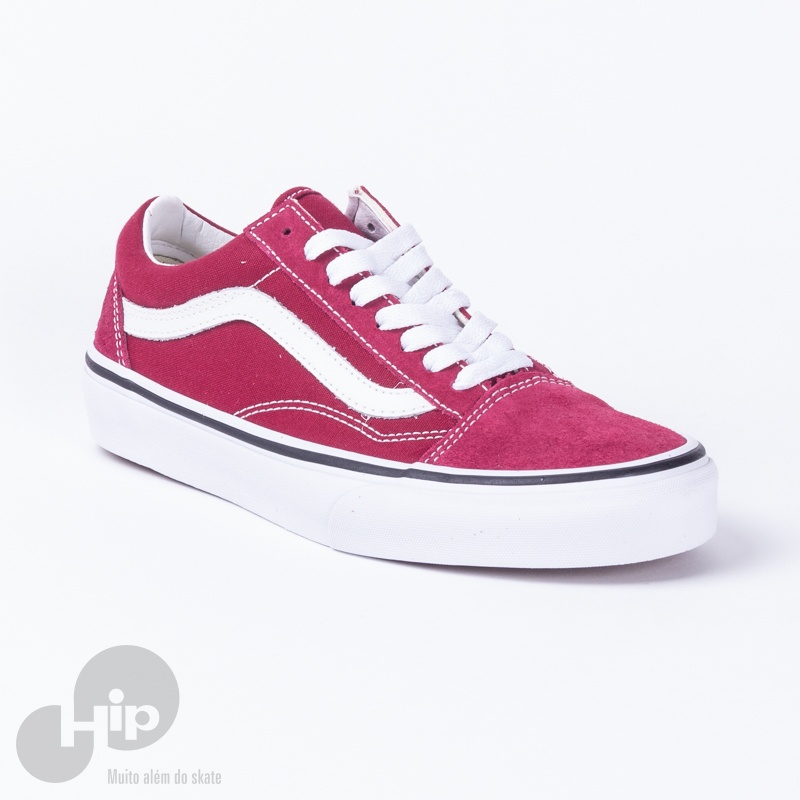 vans cor vinho