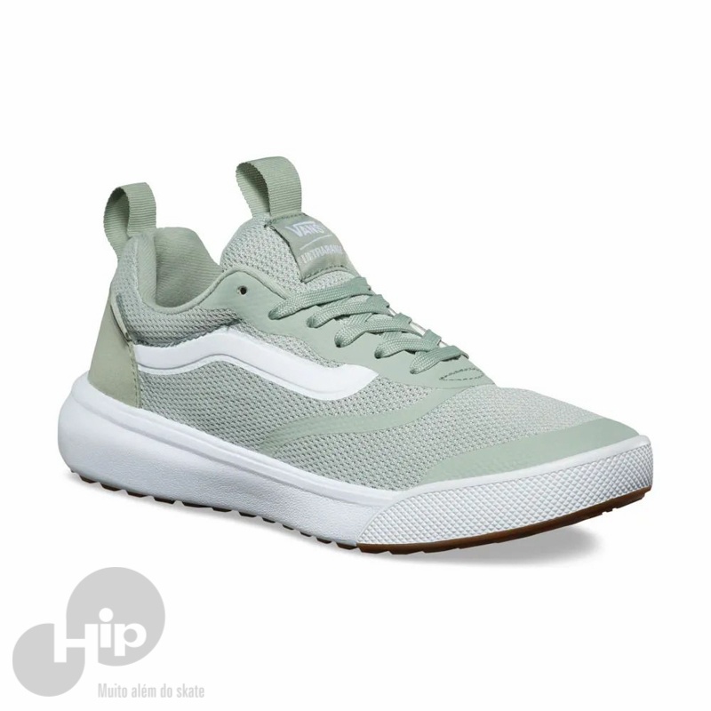 tenis vans cinza e verde agua