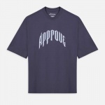 Camiseta Approve Beyond Lines Oversized Cinza