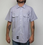 Camisa LRG Homesteadre SS Woven Azul