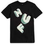 Camiseta Huf Abecedarian Preto