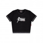 Baby Look High Rogue Preto