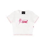 Baby Look High Rogue Branco