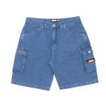Bermuda High Cargo Jeans Azul