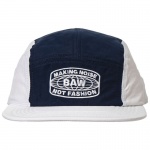 Bon Baw Five Panel Geometric Logo Branco