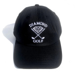 Bon Diamond Golf Dad Hat Preto