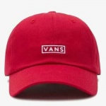 Bon Vans Curved Bill Vermelho