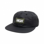 Bon High 6 Panel Logo Preto