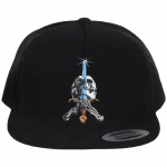 Bon Powell Peralta Trucker Skull and Sword Preto