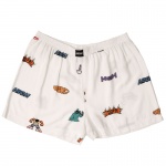 Cueca High Doodles Branco