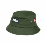 Chapéu Bucket High Hat Logo Verde