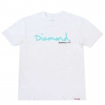 Camiseta Diamond Og Script Branco