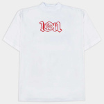Camiseta Exclusivist 1OF1 Red Splash Branco