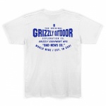 Camiseta Grizzly Heavy Machinery Branco