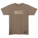 Camiseta Grizzly Og Stamp Bege